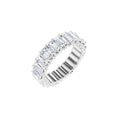 8 CTW Natural Diamond Eternity Band in platinum