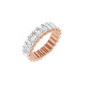 7 1/8 CTW Natural Diamond Eternity Band in 14k rose gold