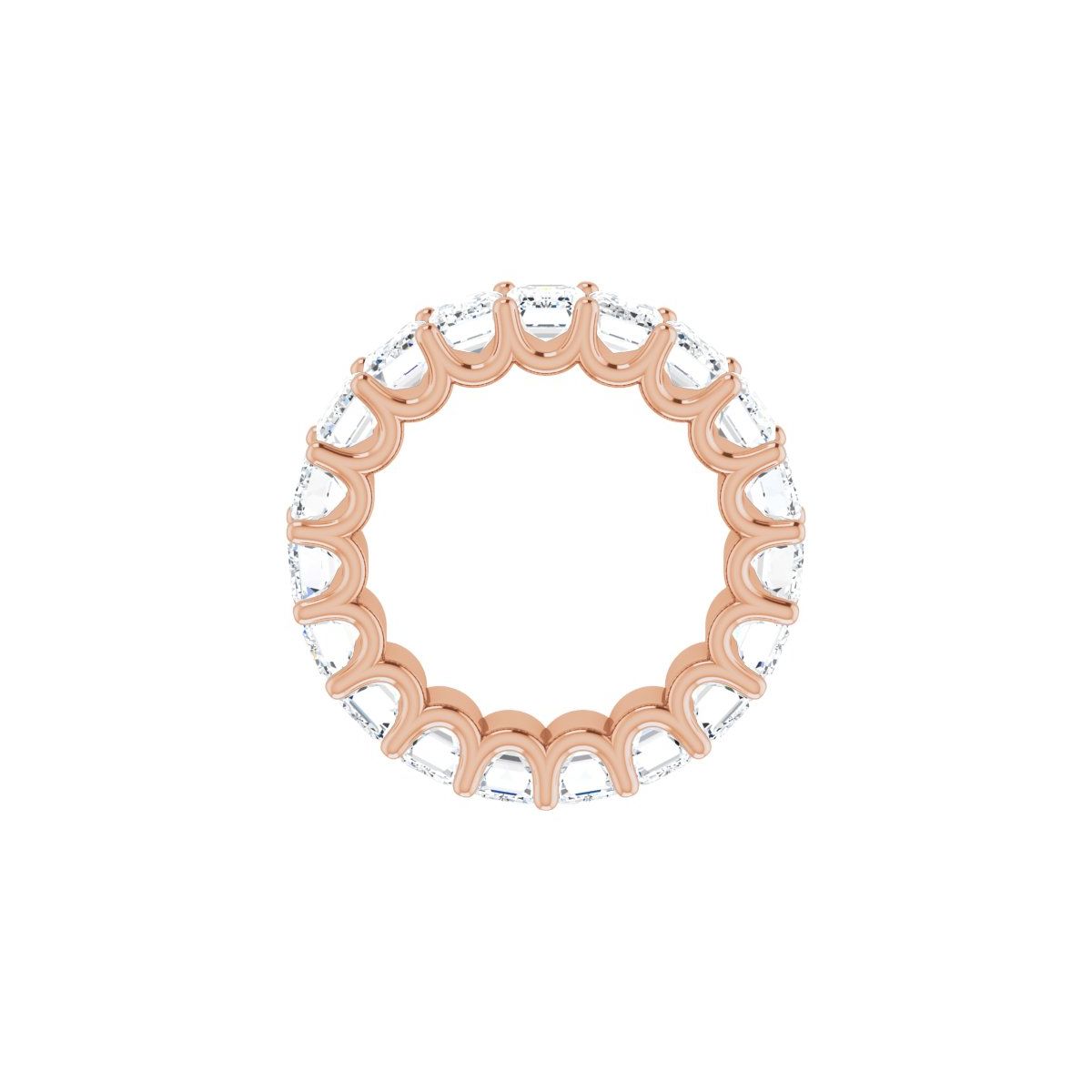 11 3/8 CTW Lab-Grown Diamond Eternity Band in 14k rose gold