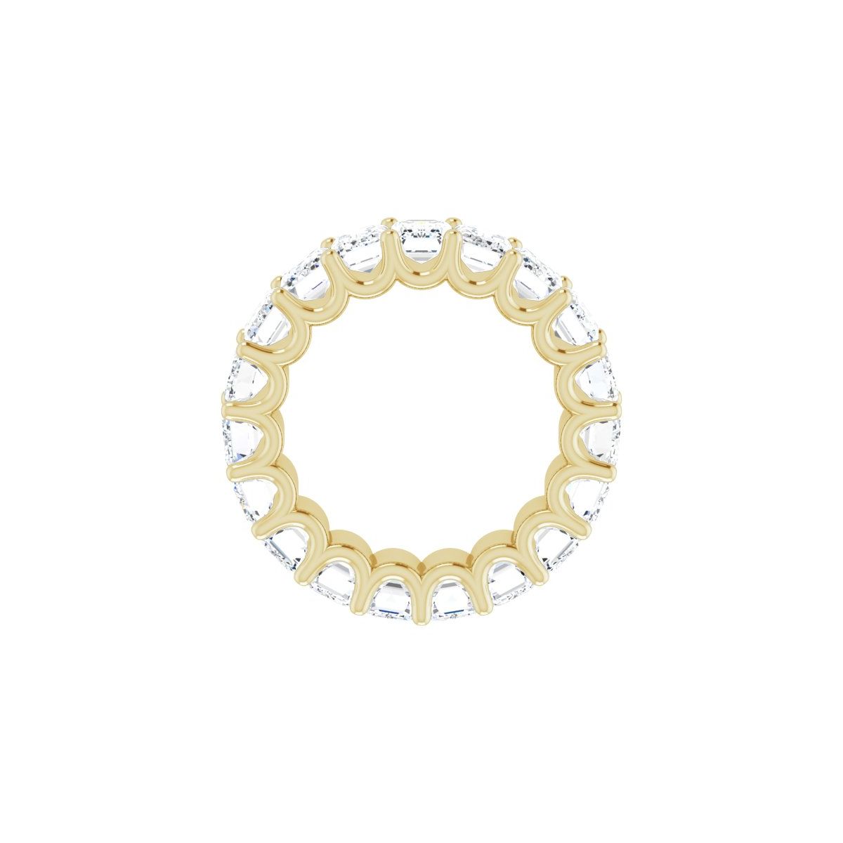 11 3/8 CTW Lab-Grown Diamond Eternity Band in 14k yellow gold