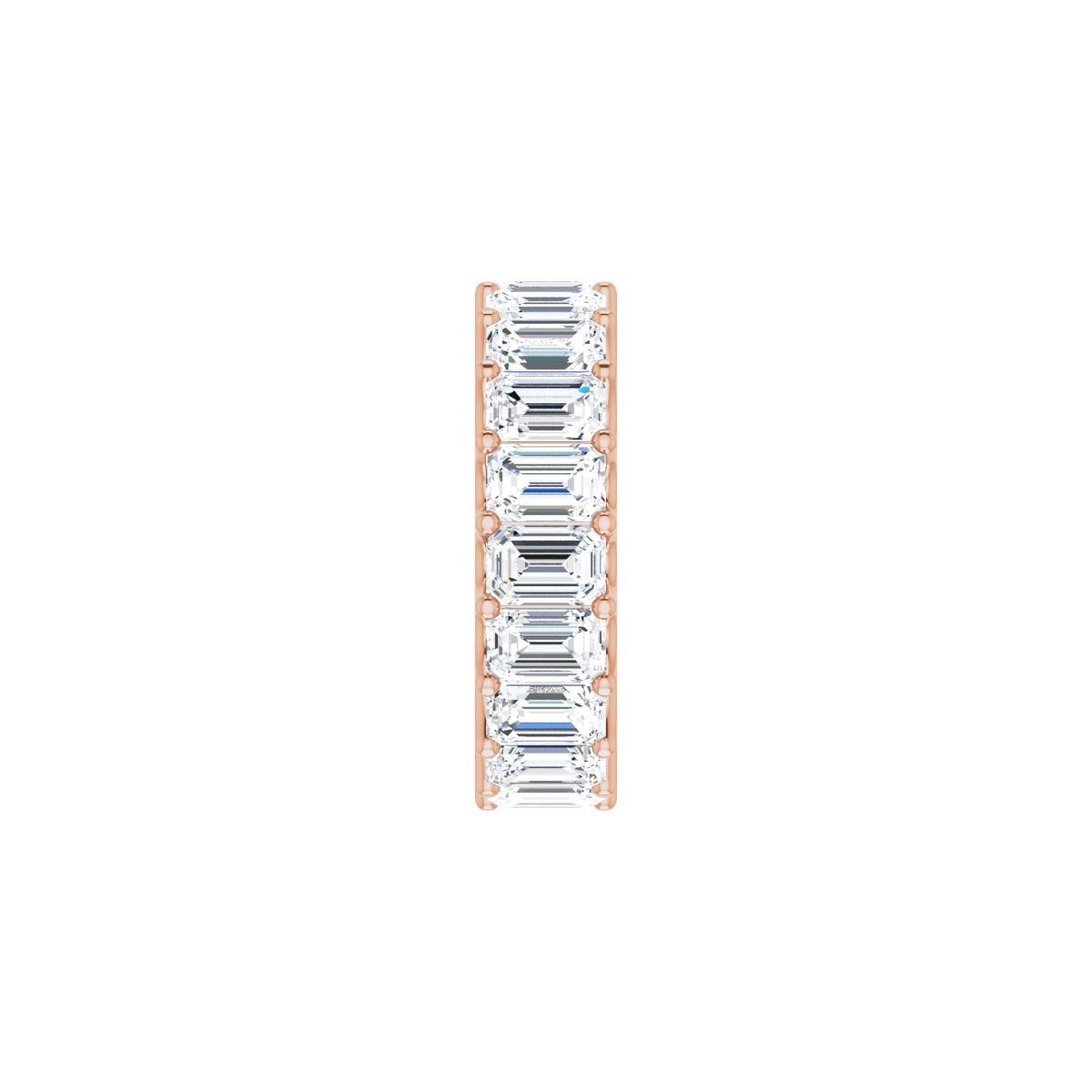 11 3/8 CTW Lab-Grown Diamond Eternity Band in 14k rose gold
