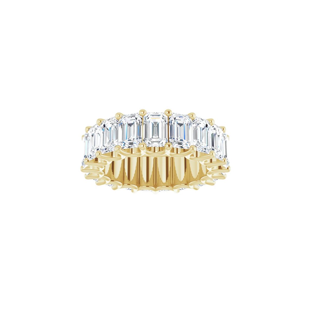 11 3/8 CTW Lab-Grown Diamond Eternity Band in 14k yellow gold