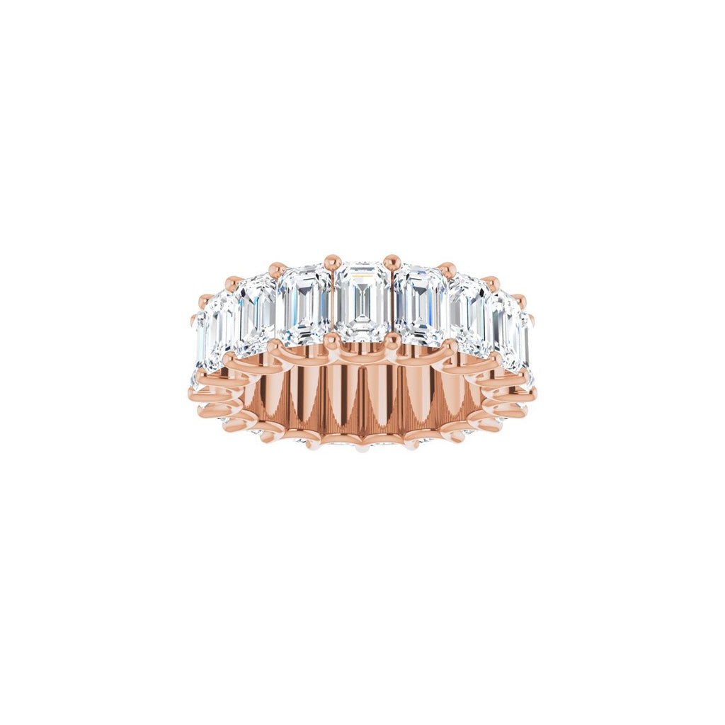 11 3/8 CTW Lab-Grown Diamond Eternity Band in 14k rose gold
