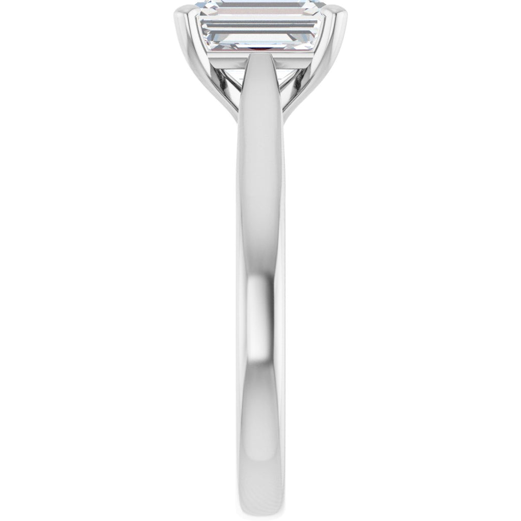 1 3/4 CTW Lab-Grown Diamond Engagement Ring in 14k white gold