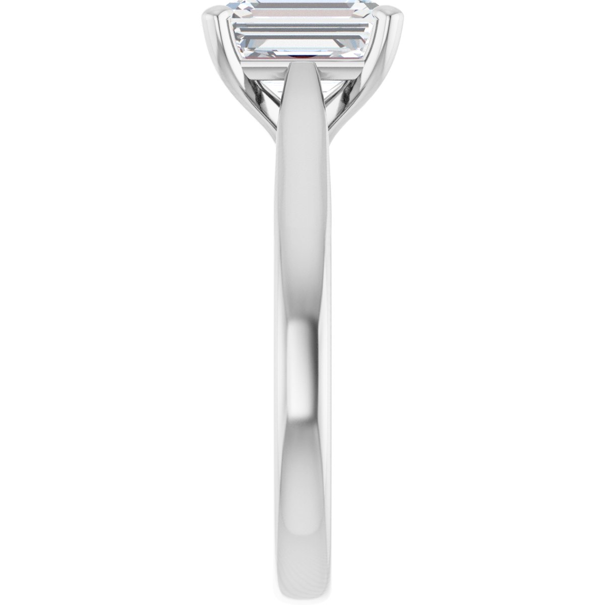 1 3/4 CTW Lab-Grown Diamond Engagement Ring in 14k white gold