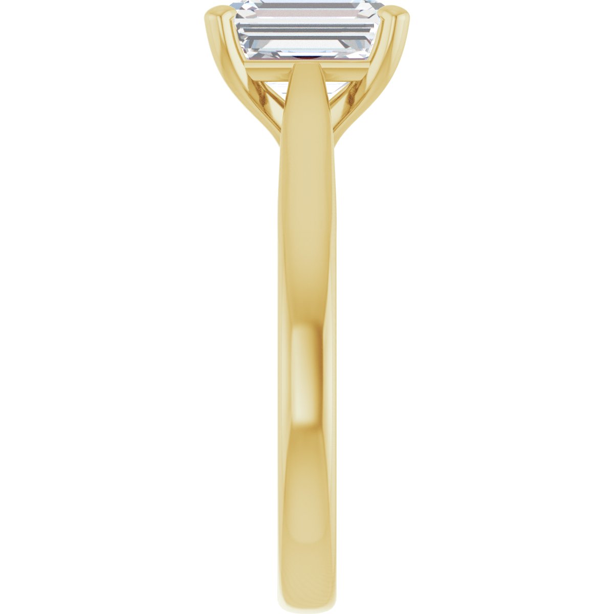1 3/4 CTW Lab-Grown Diamond Engagement Ring in 14k yellow gold