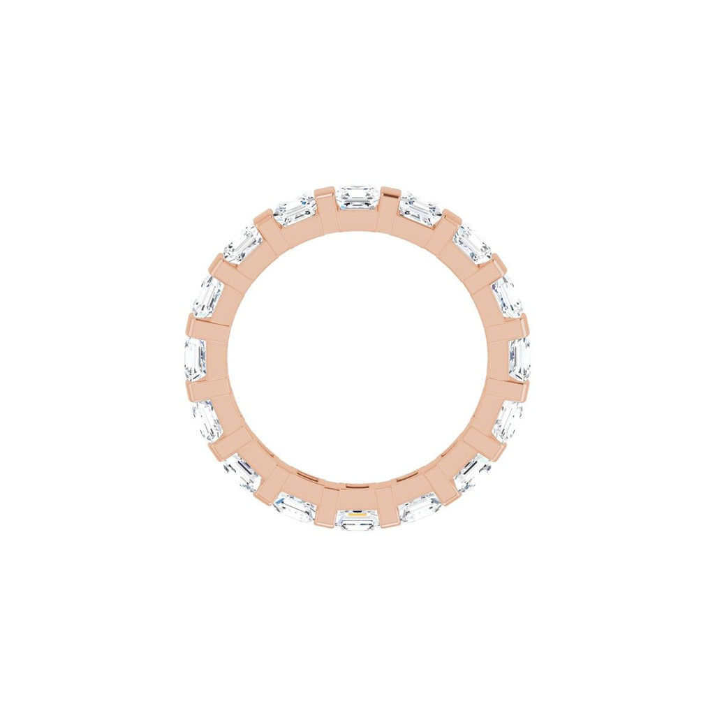 2 1/2 CTW Natural Diamond Eternity Band in 14k rose gold