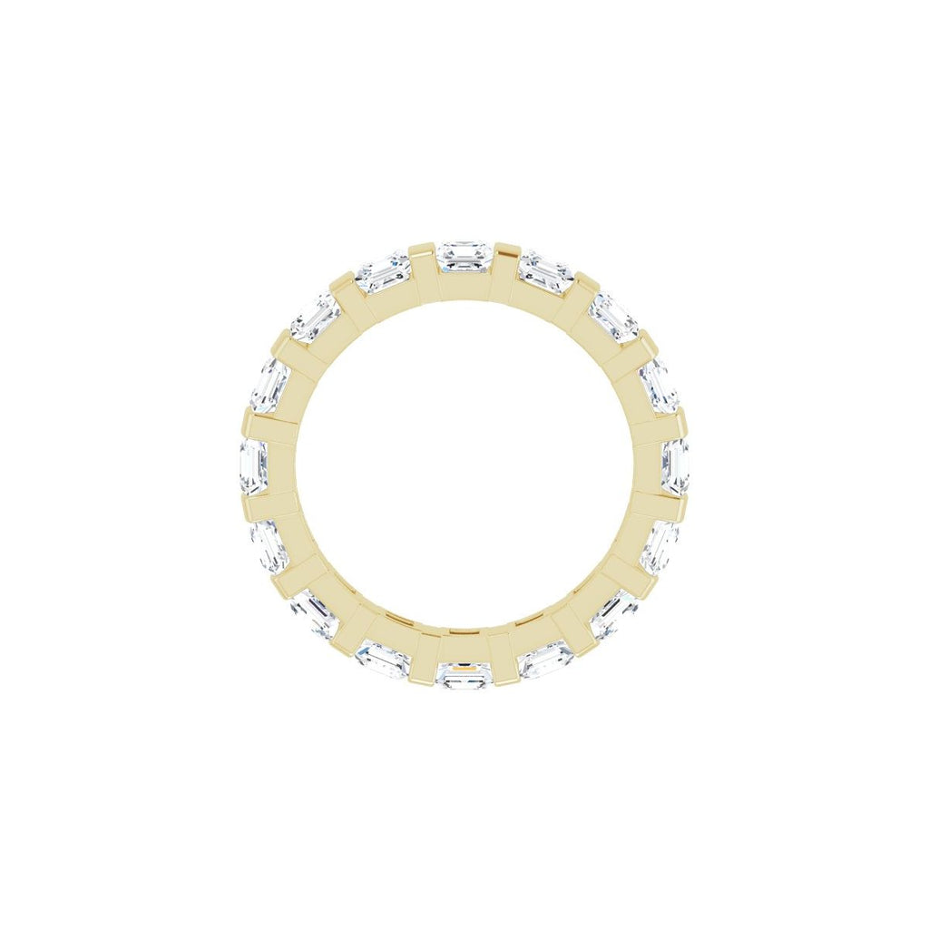 2 1/2 CTW Natural Diamond Eternity Band in 14k yellow gold