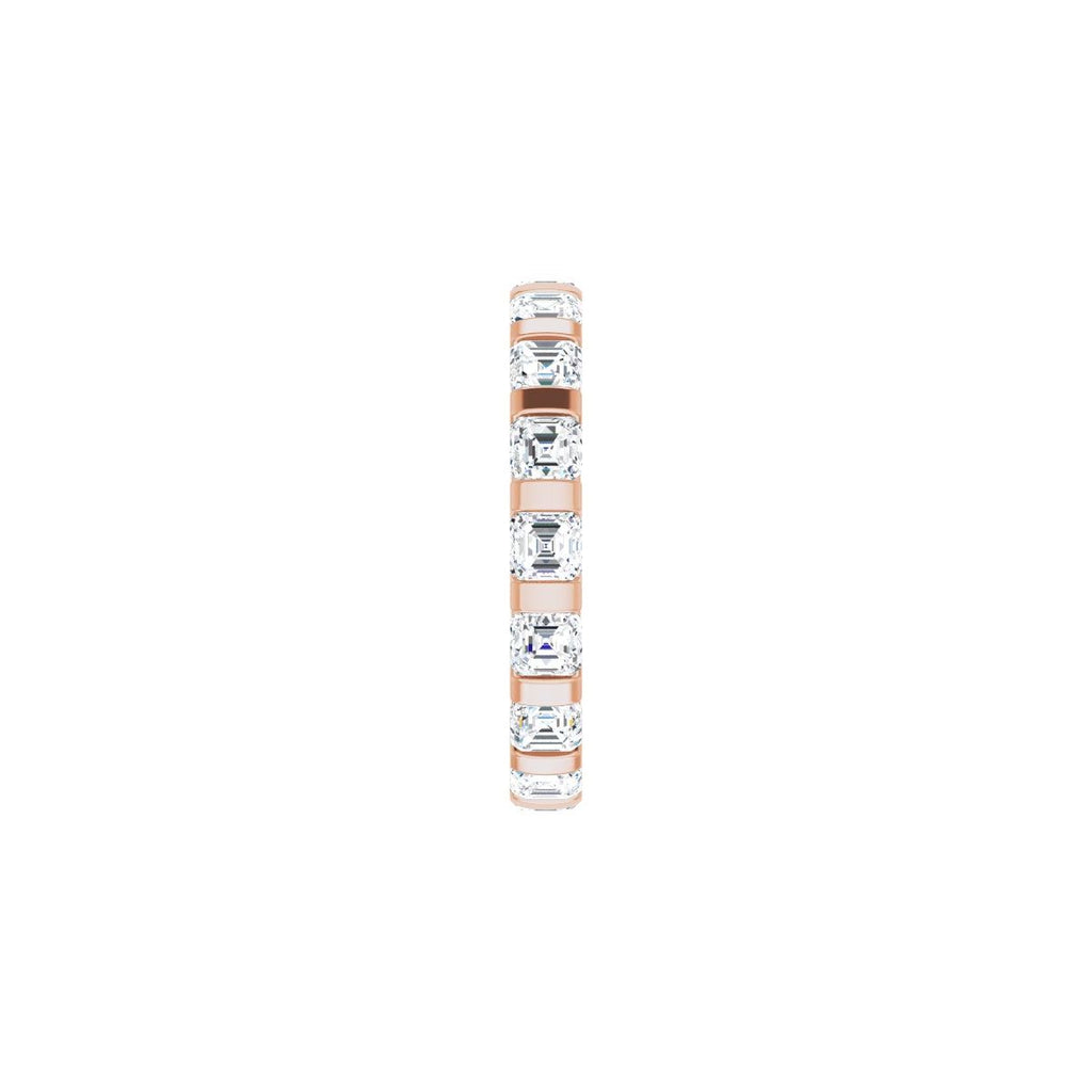 2 1/2 CTW Natural Diamond Eternity Band in 14k rose gold