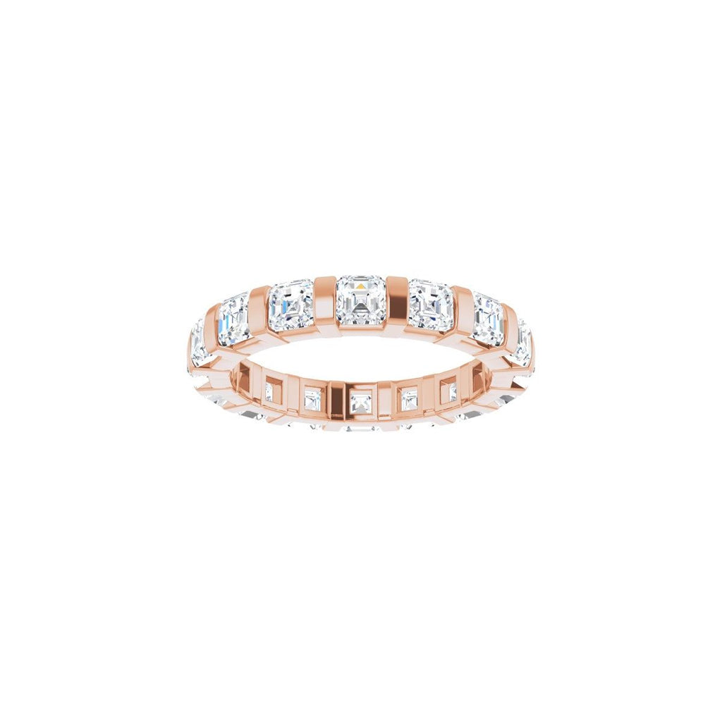 2 1/2 CTW Natural Diamond Eternity Band in 14k rose gold