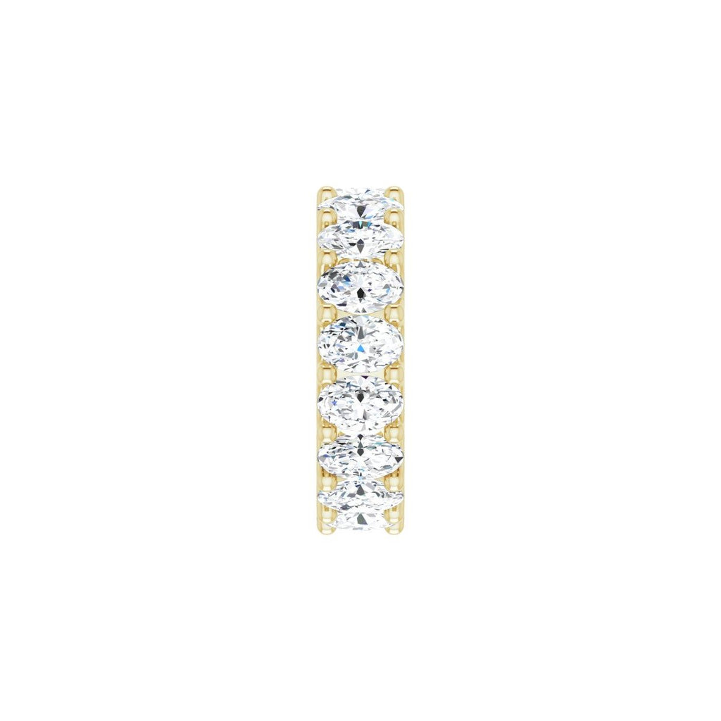 6 1/3 CTW Natural Diamond Eternity Band in 14k yellow gold