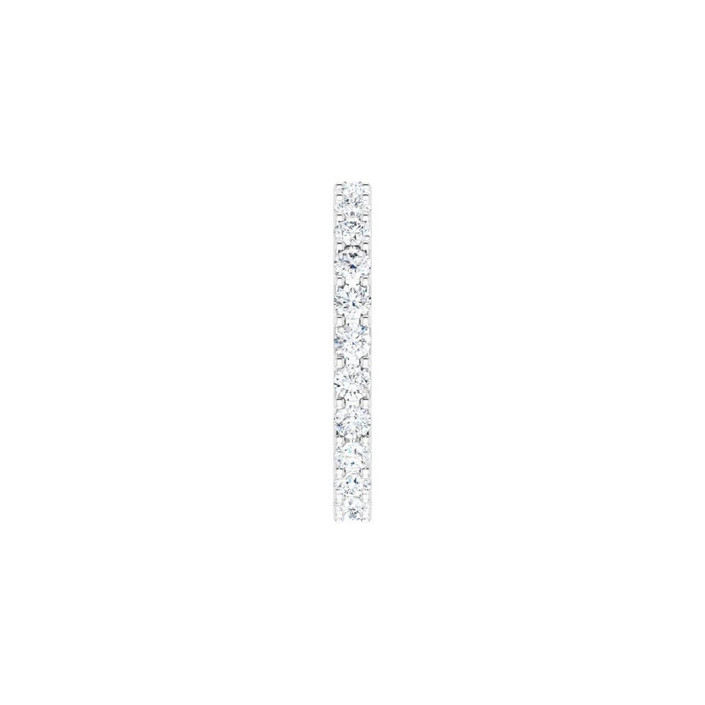 1 1/2 CTW Natural Diamond Eternity Band in platinum