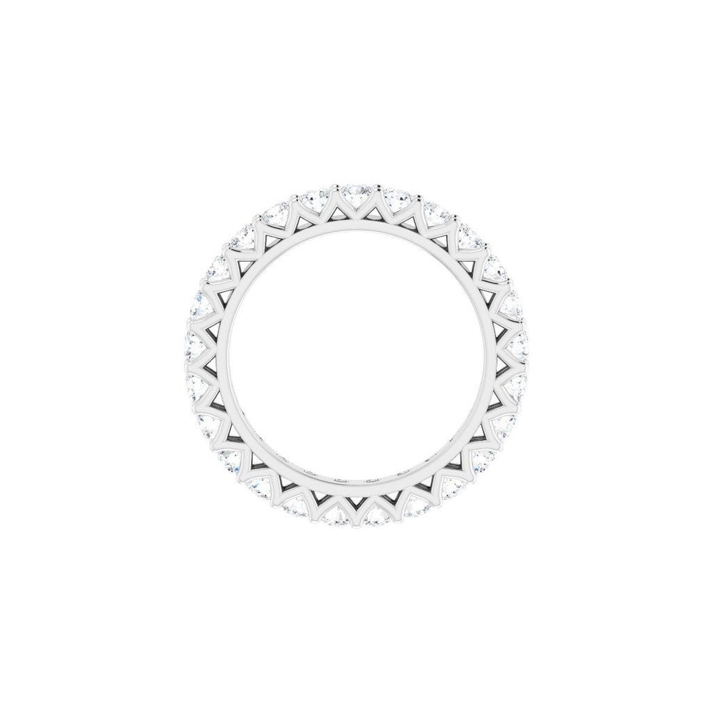 1 1/2 CTW Natural Diamond Eternity Band in platinum