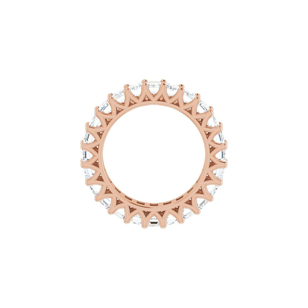 8 3/8 CTW Natural Diamond Eternity Band in 14k rose gold
