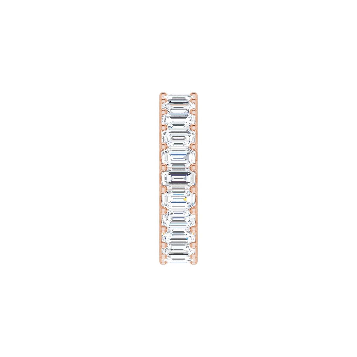 8 3/8 CTW Natural Diamond Eternity Band in 14k rose gold