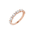 3/4 CTW Natural Diamond Anniversary Band in 14k rose gold