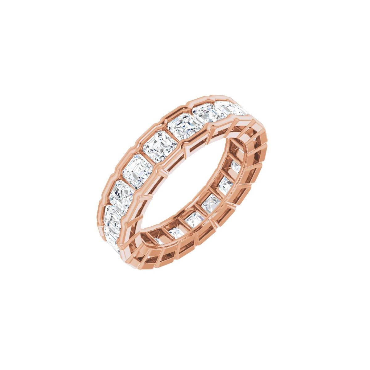 2 7/8 CTW Lab-Grown Diamond Eternity Band in 14k rose gold