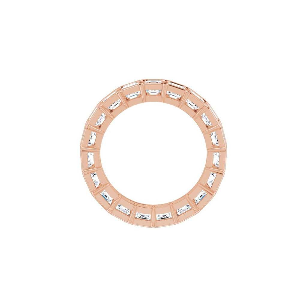 2 7/8 CTW Lab-Grown Diamond Eternity Band in 14k rose gold
