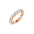 3 1/4 CTW Natural Diamond Eternity Band in 14k rose gold
