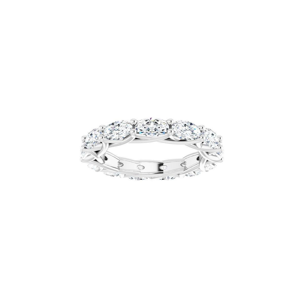 3 1/4 CTW Natural Diamond Eternity Band