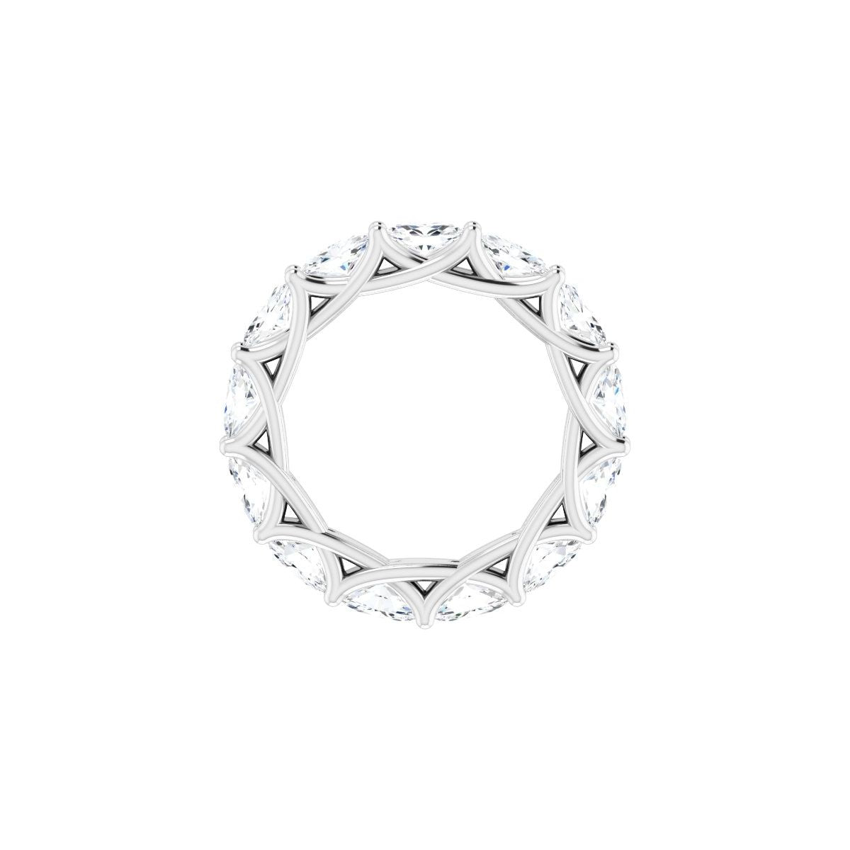3 1/4 CTW Natural Diamond Eternity Band