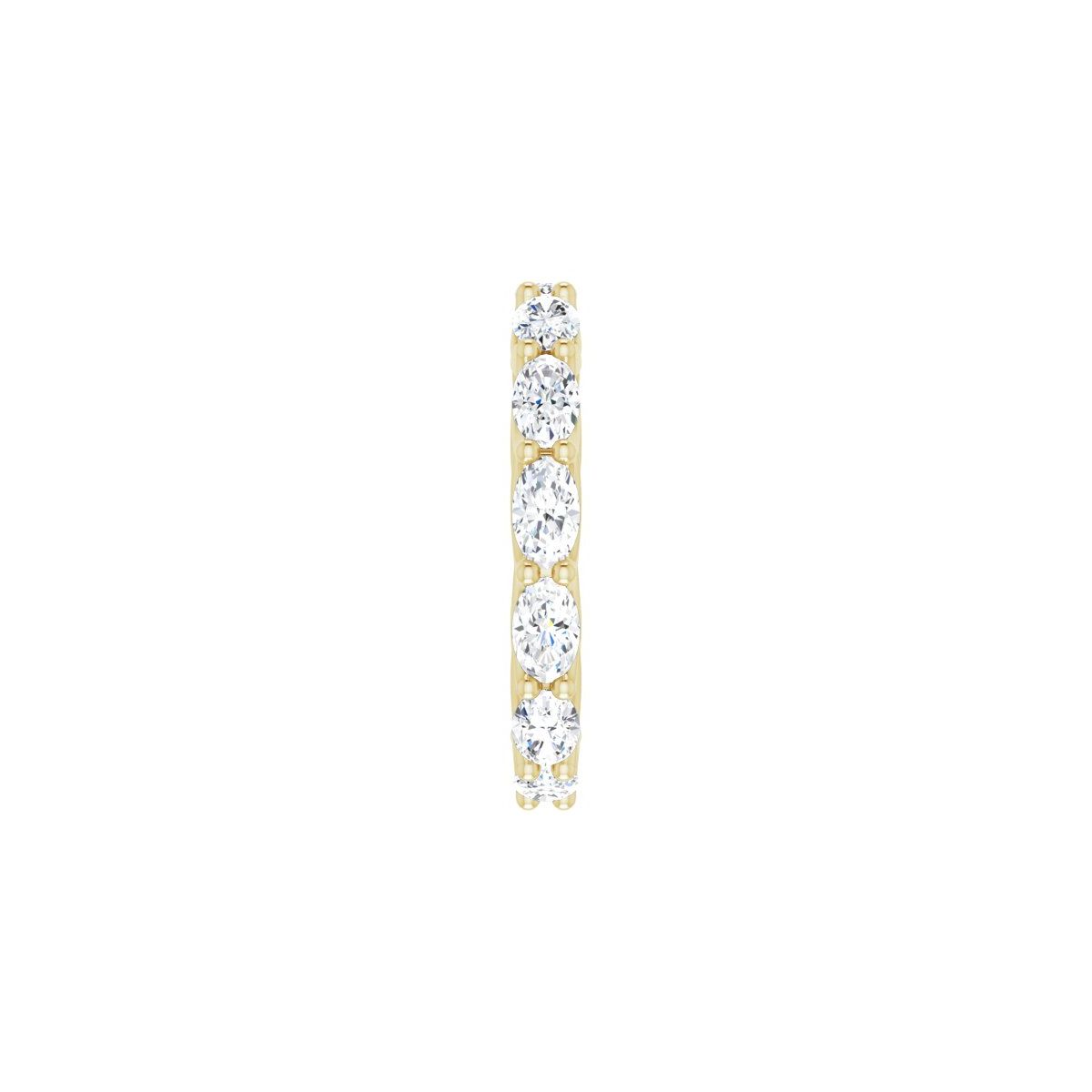3 1/4 CTW Natural Diamond Eternity Band in 14k yellow gold