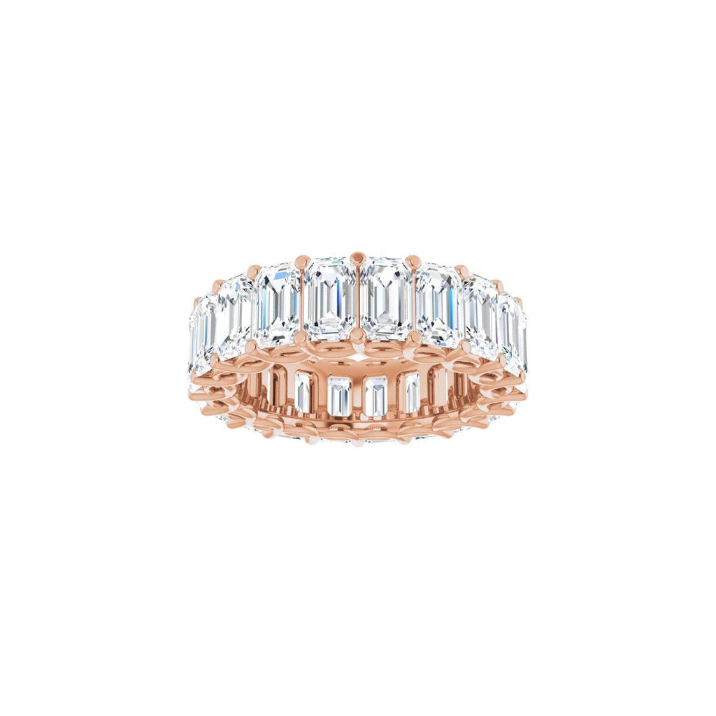 9 5/8 CTW Lab-Grown Diamond Eternity Band in 14k rose gold