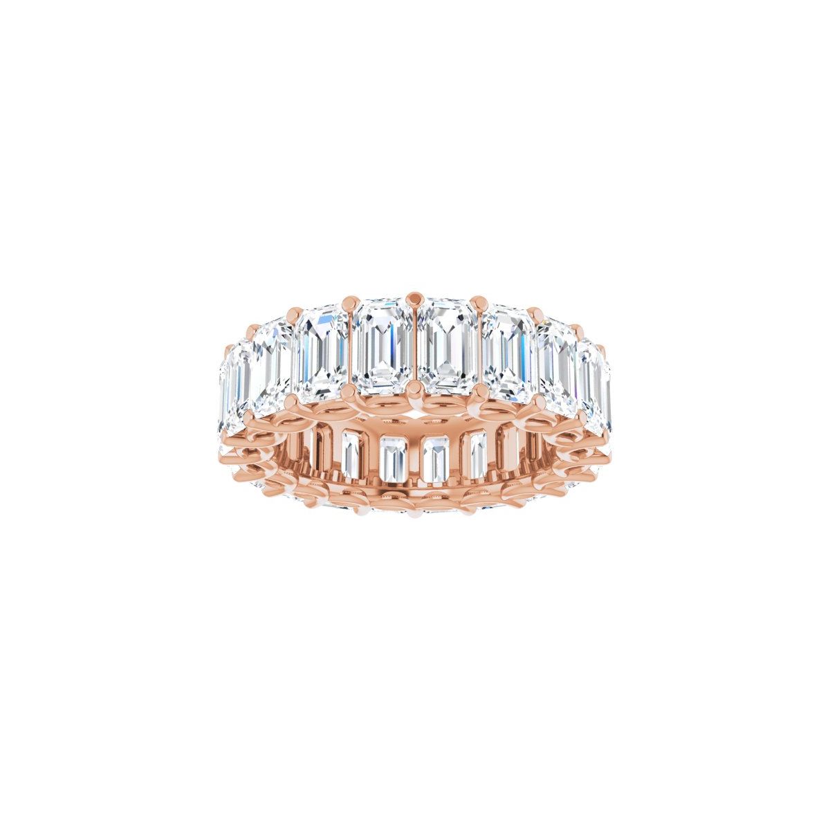 9 5/8 CTW Lab-Grown Diamond Eternity Band in 14k rose gold