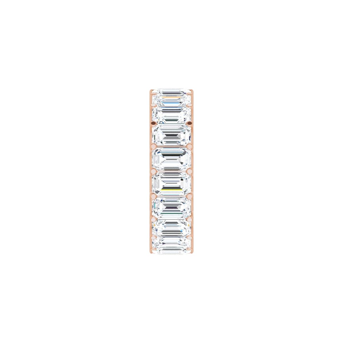 9 5/8 CTW Lab-Grown Diamond Eternity Band in 14k rose gold