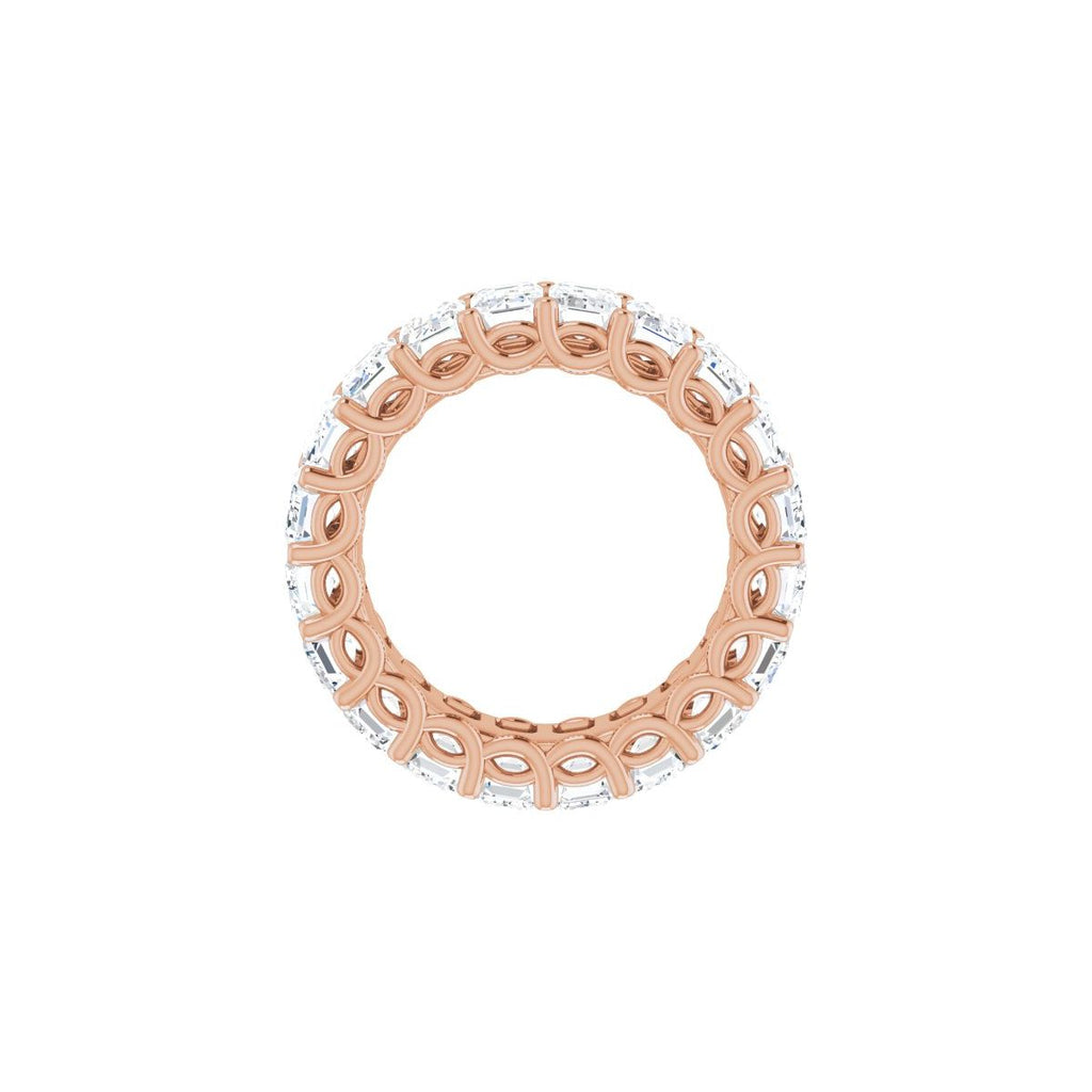 9 5/8 CTW Lab-Grown Diamond Eternity Band in 14k rose gold