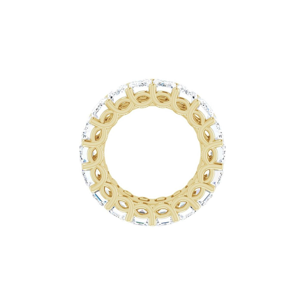 10 3/4 CTW Lab-Grown Diamond Eternity Band in 14k yellow gold