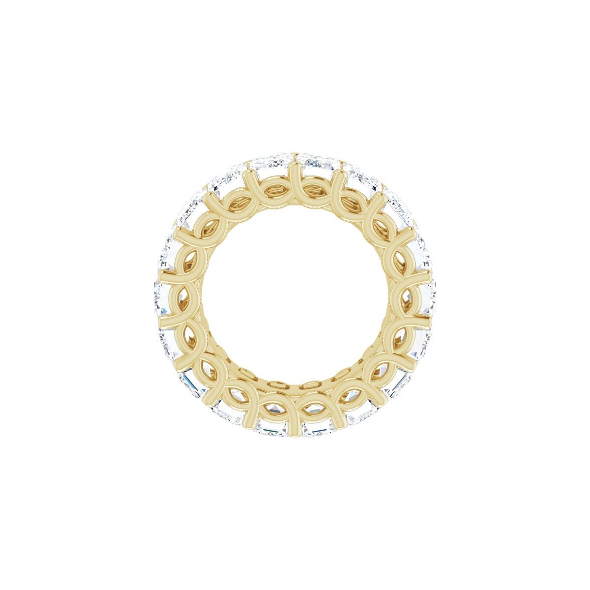 10 3/4 CTW Lab-Grown Diamond Eternity Band in 14k yellow gold