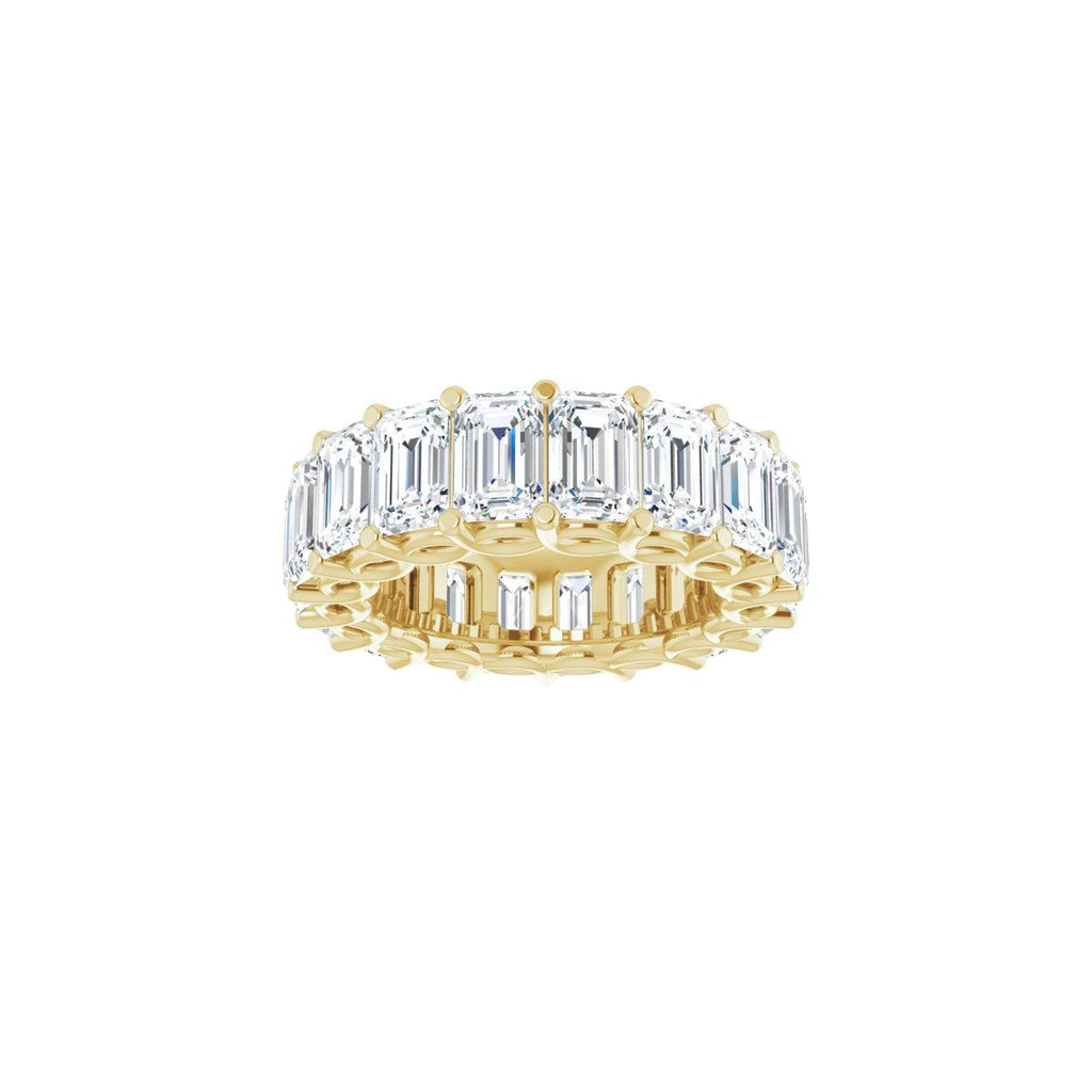 10 3/4 CTW Lab-Grown Diamond Eternity Band in 14k yellow gold