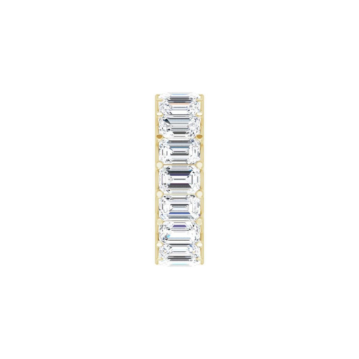 10 3/4 CTW Lab-Grown Diamond Eternity Band in 14k yellow gold