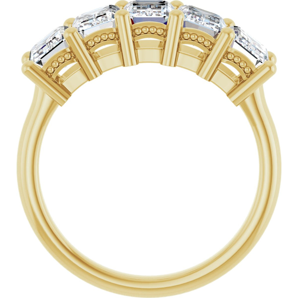 3 CTW Lab-Grown Diamond Anniversary Band in 14k yellow gold