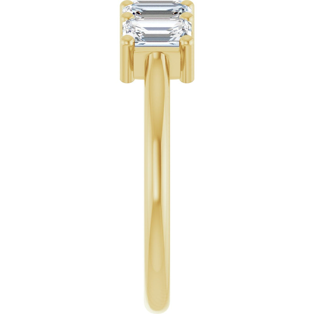 1 3/4 CTW Lab-Grown Diamond Anniversary Band in 14k yellow gold