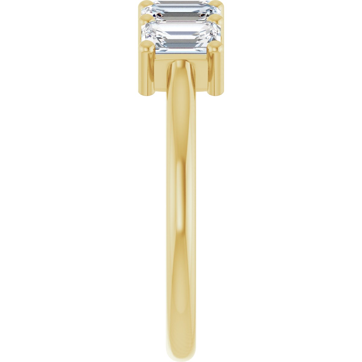 1 3/4 CTW Lab-Grown Diamond Anniversary Band in 14k yellow gold