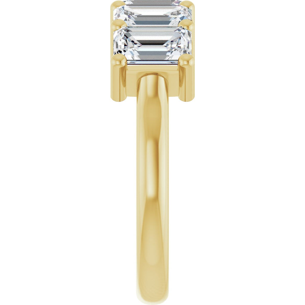 3 CTW Lab-Grown Diamond Anniversary Band in 14k yellow gold