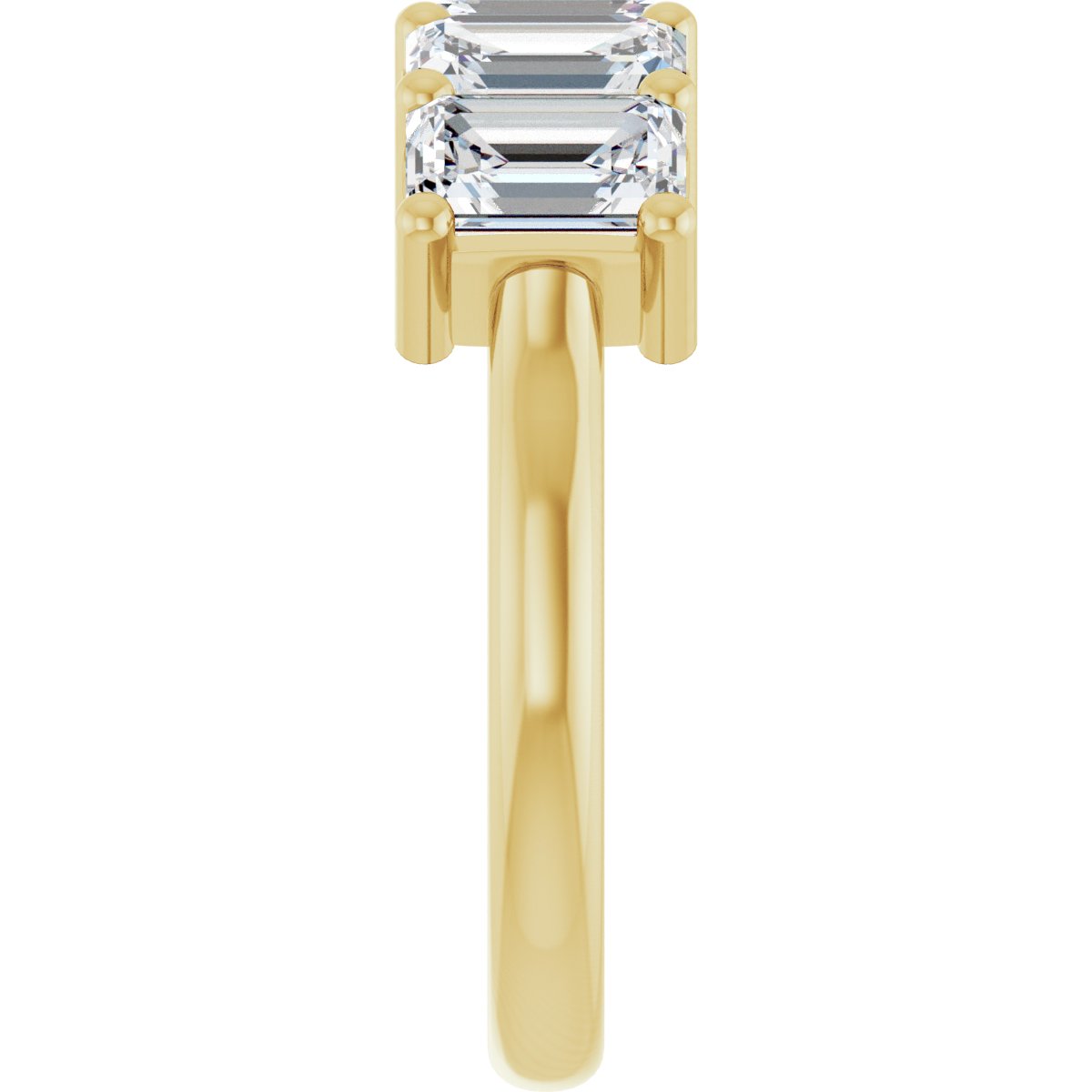3 CTW Lab-Grown Diamond Anniversary Band in 14k yellow gold