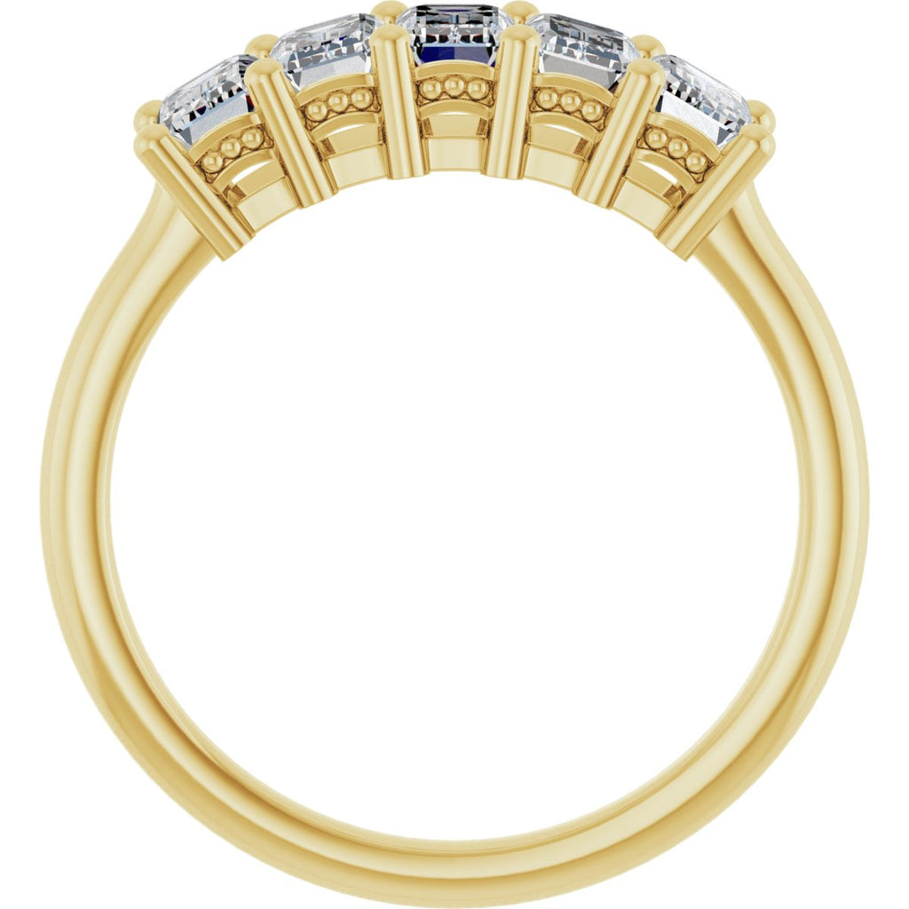 1 3/4 CTW Lab-Grown Diamond Anniversary Band in 14k yellow gold
