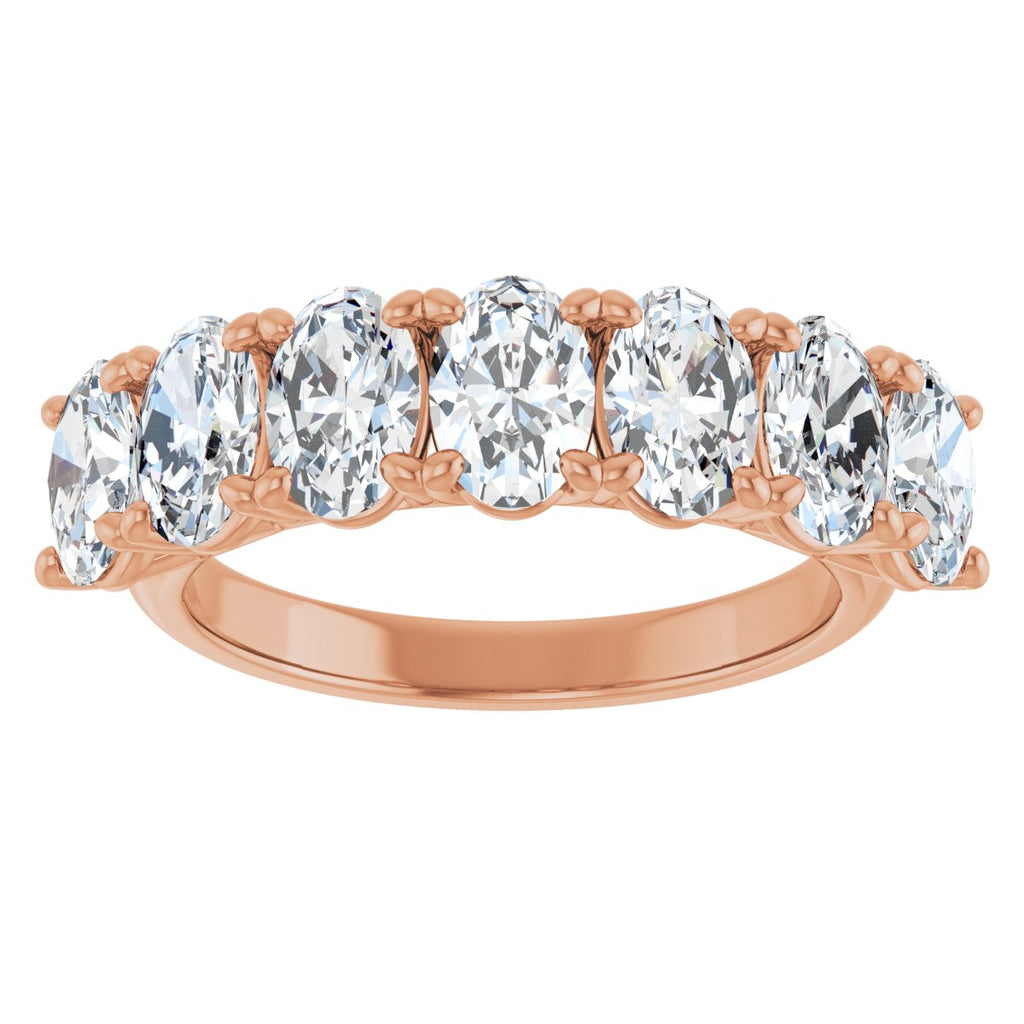 2 1/2 CTW Natural Diamond Anniversary Band in 14k rose gold
