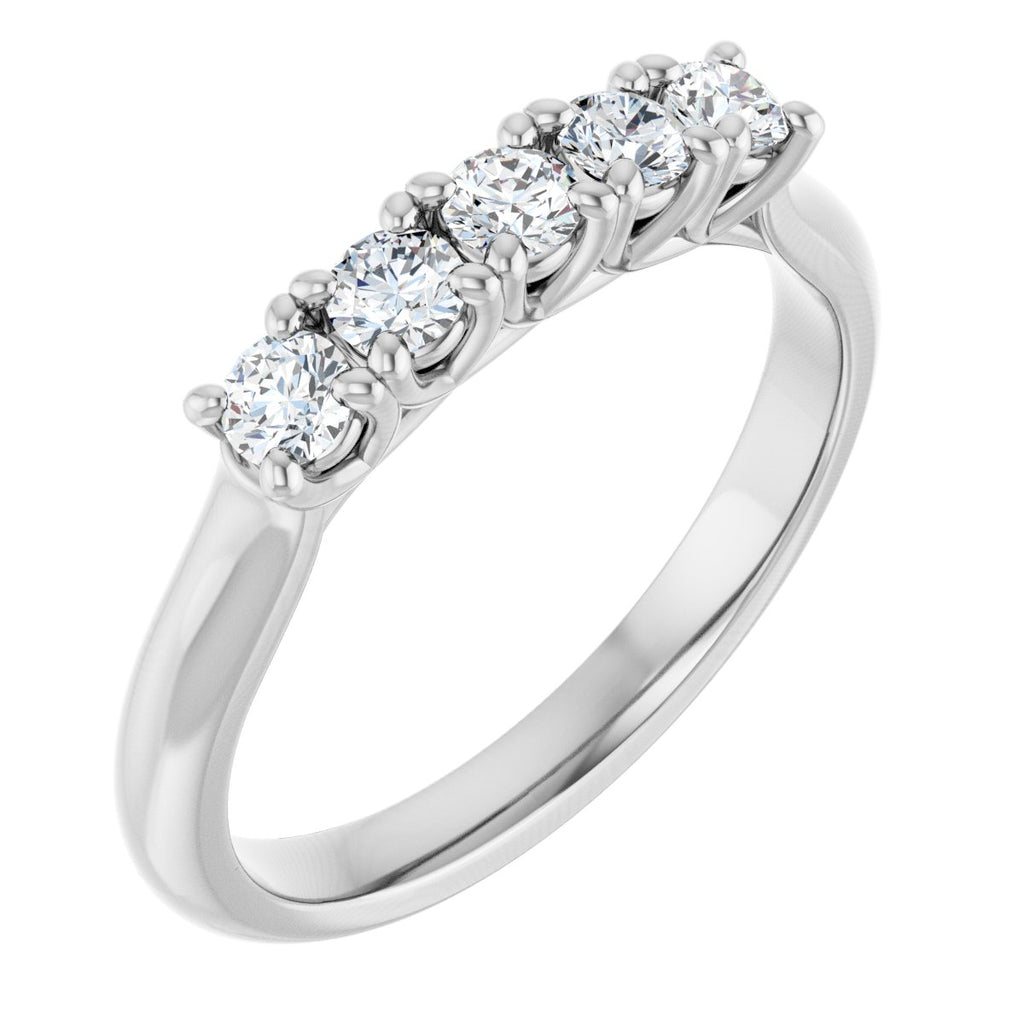 9/10 CTW Natural Diamond Anniversary Band