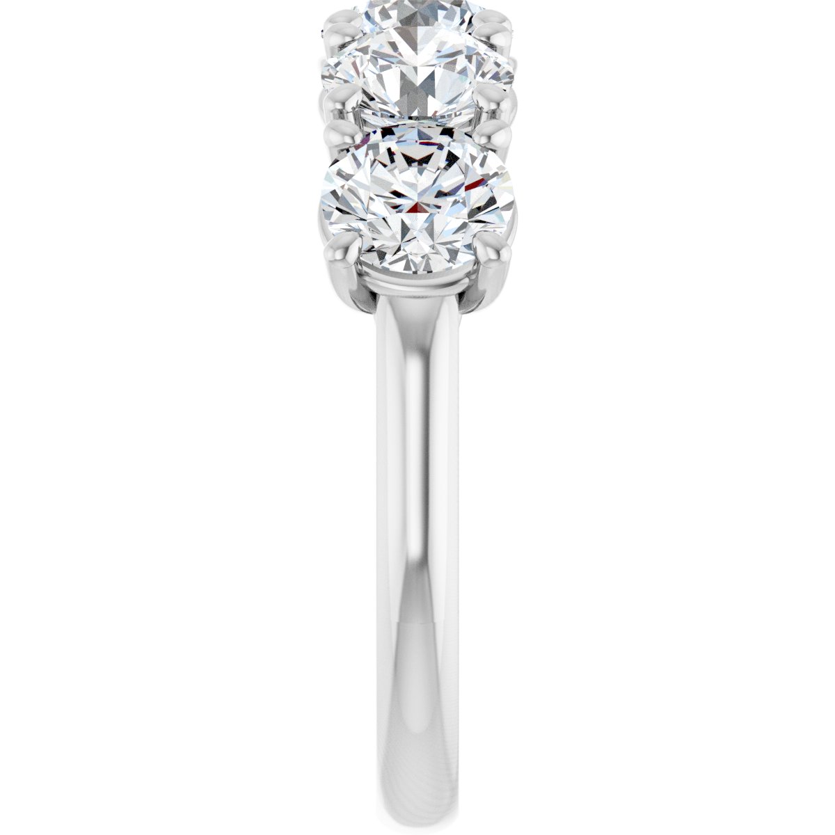 3 7/8 CTW Natural Diamond Anniversary Band