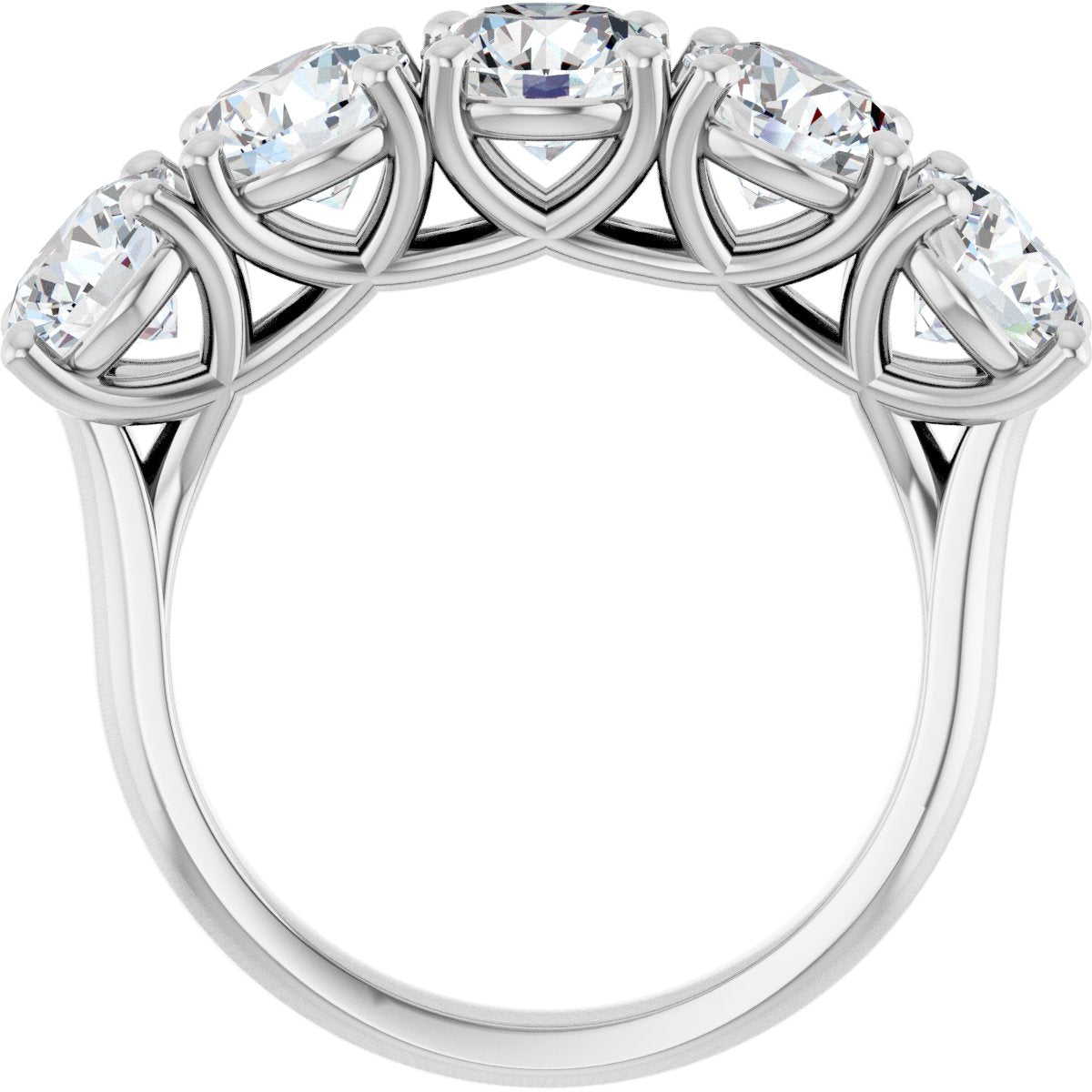 3 7/8 CTW Natural Diamond Anniversary Band