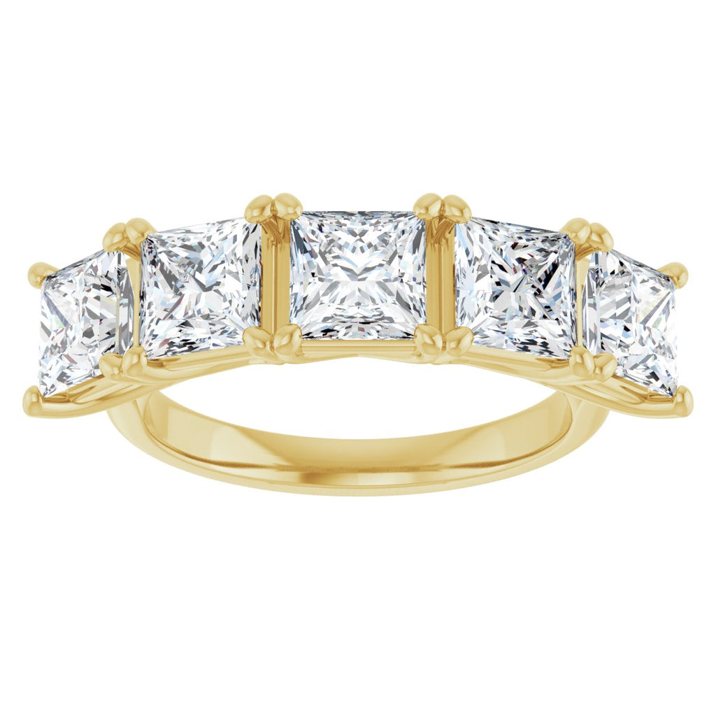 4 5/8 CTW Natural Diamond Anniversary Band in 14k yellow gold