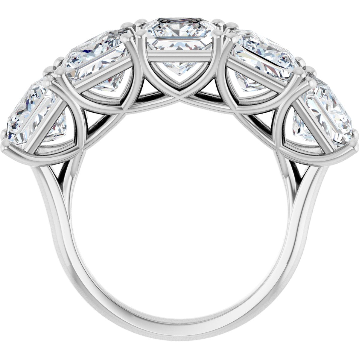 7 CTW Lab-Grown Diamond Anniversary Band