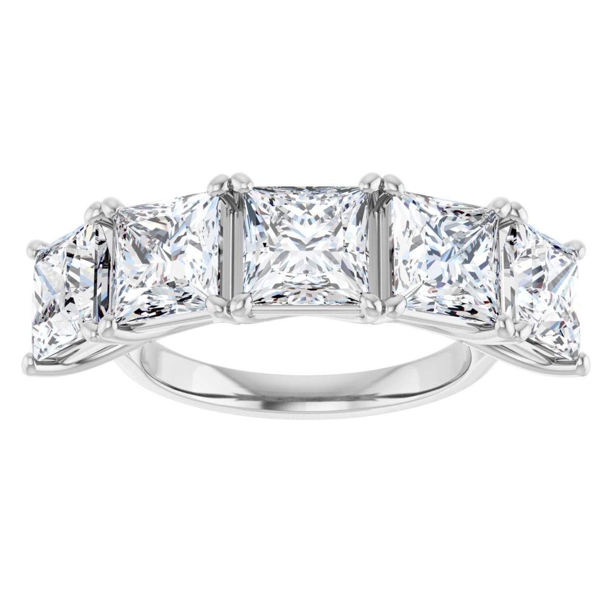7 CTW Lab-Grown Diamond Anniversary Band