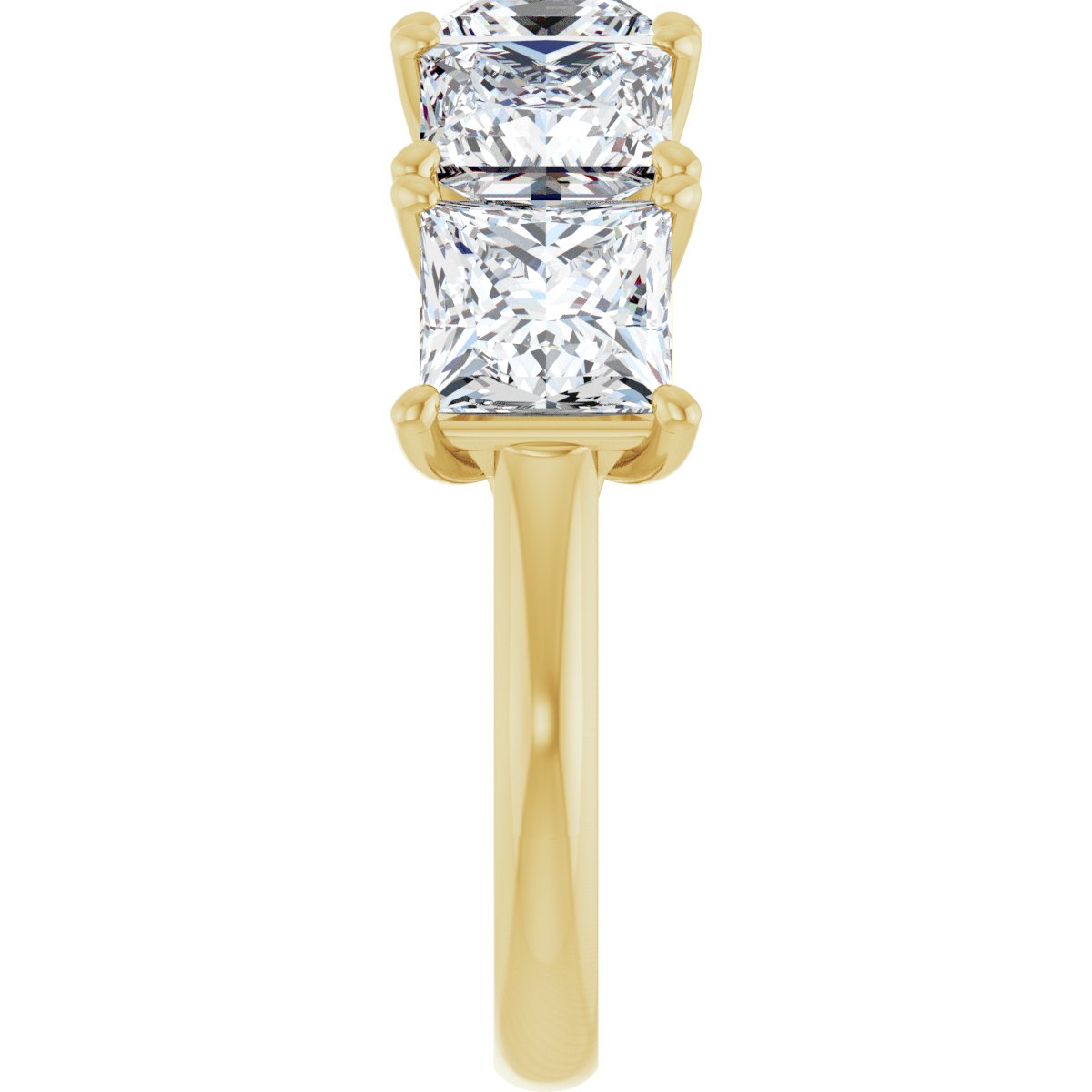 7 CTW Lab-Grown Diamond Anniversary Band in 14k yellow gold