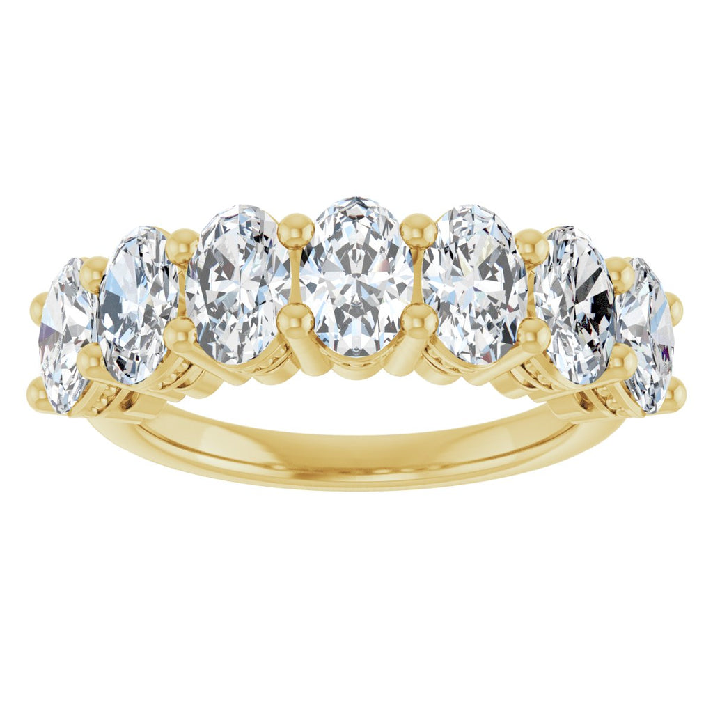 2 3/4 CTW Lab-Grown Diamond Anniversary Band in 14k yellow gold