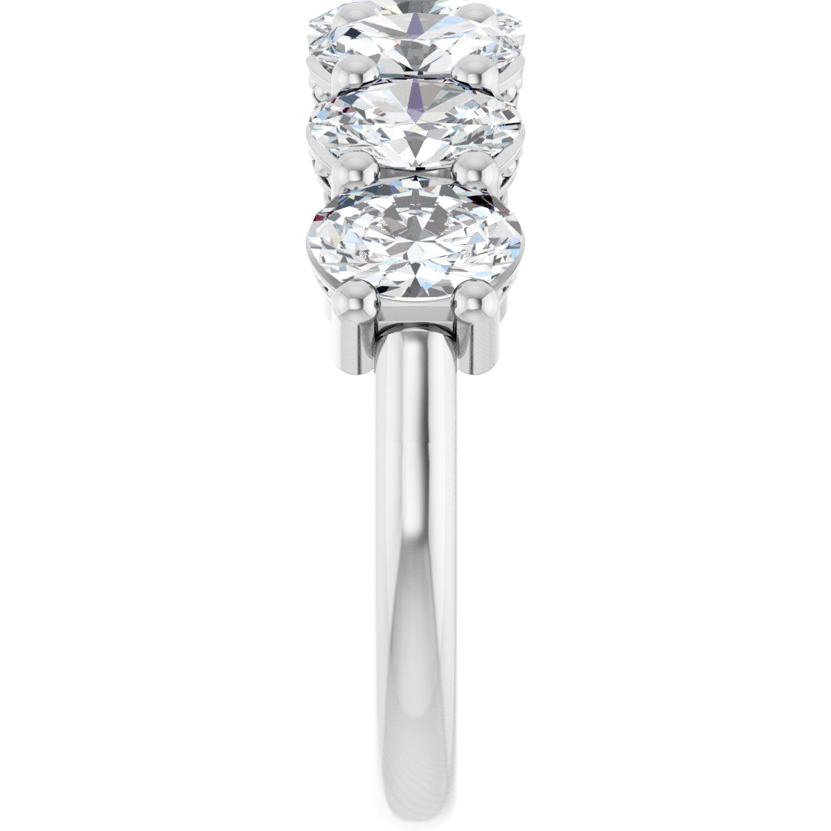 2 3/4 CTW Lab-Grown Diamond Anniversary Band